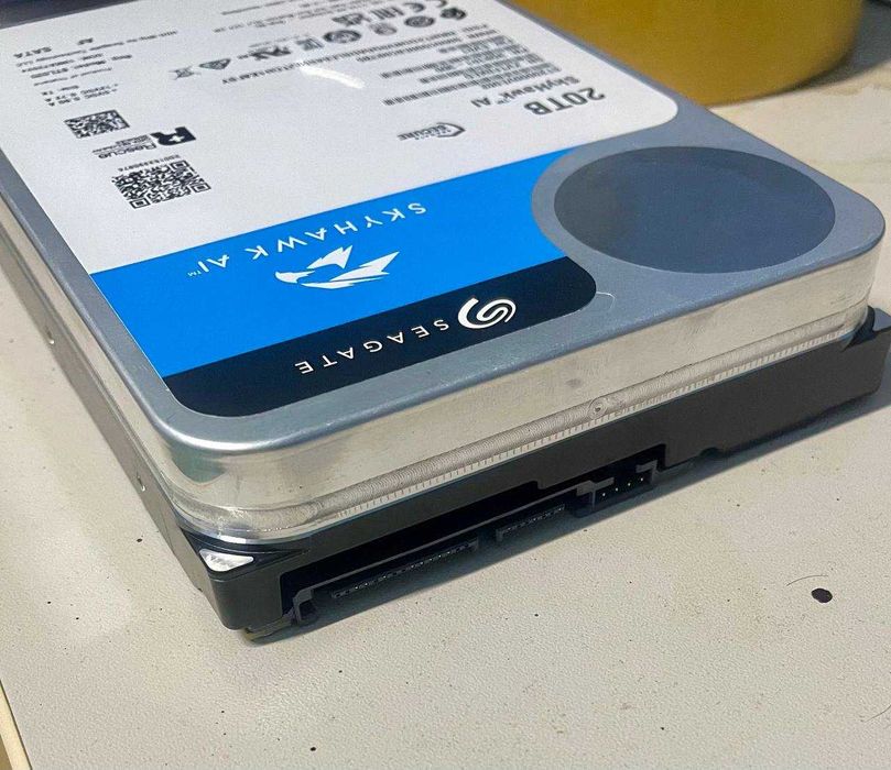 Жорсткий диск HDD 3.5" 20TB Seagate SkyHawk AI (Гарантія)