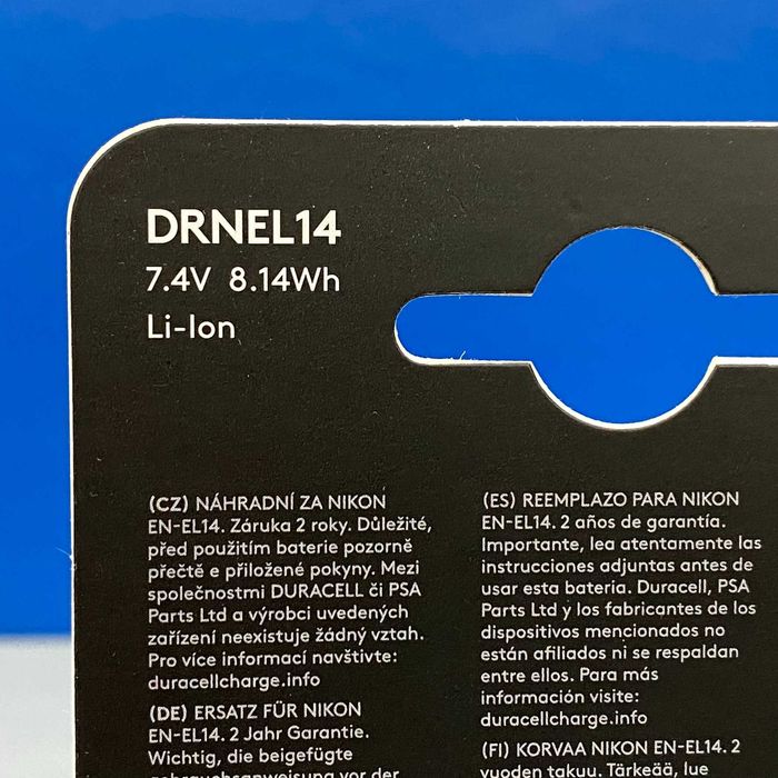 Bateria Duracell - Nikon EN-EL14 (NOVA)64584698748161121