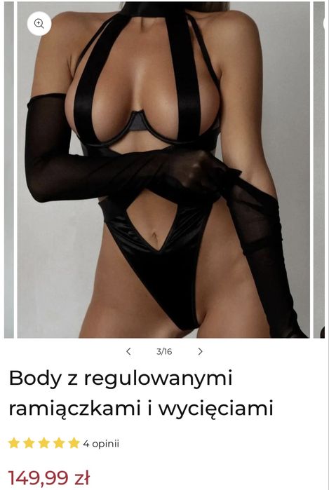 Piekne sexowwne body paski