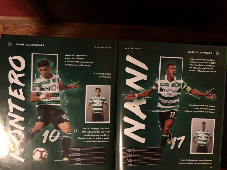 Caderneta Sporting/Record