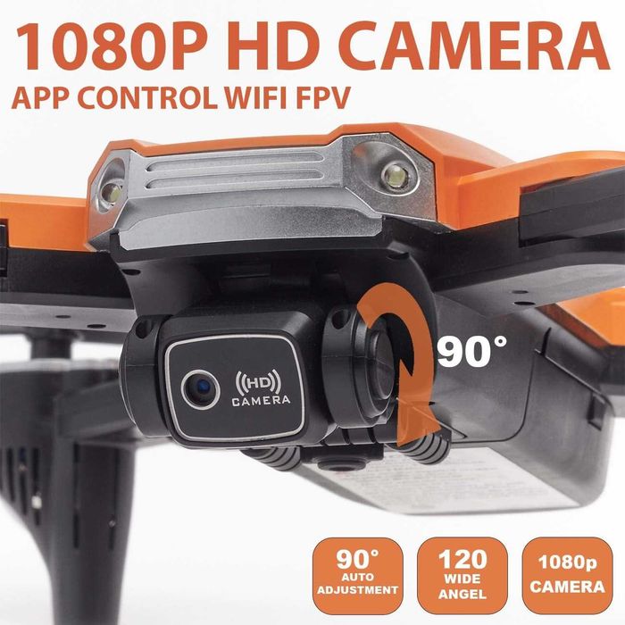 Dron z Kamerą 1080P dla Początkujących, Dron RC uszkodzony