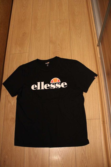 JAK NOWA,ELLESSE, Koszulka męska,roz.XXL,czarna