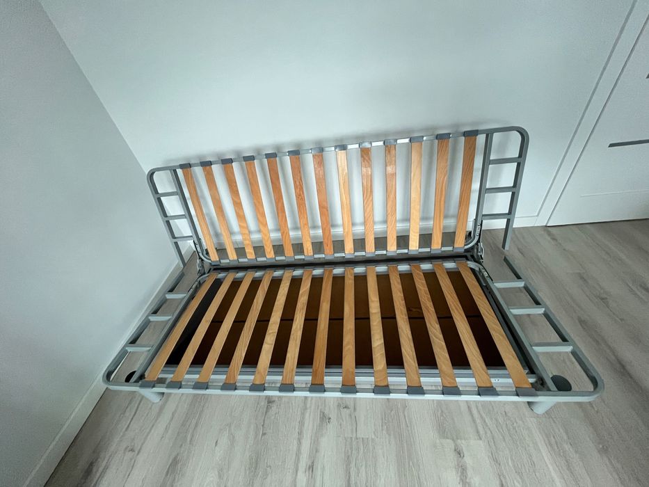 Beddinge Ikea Rama sofy+pojemnik na pościel