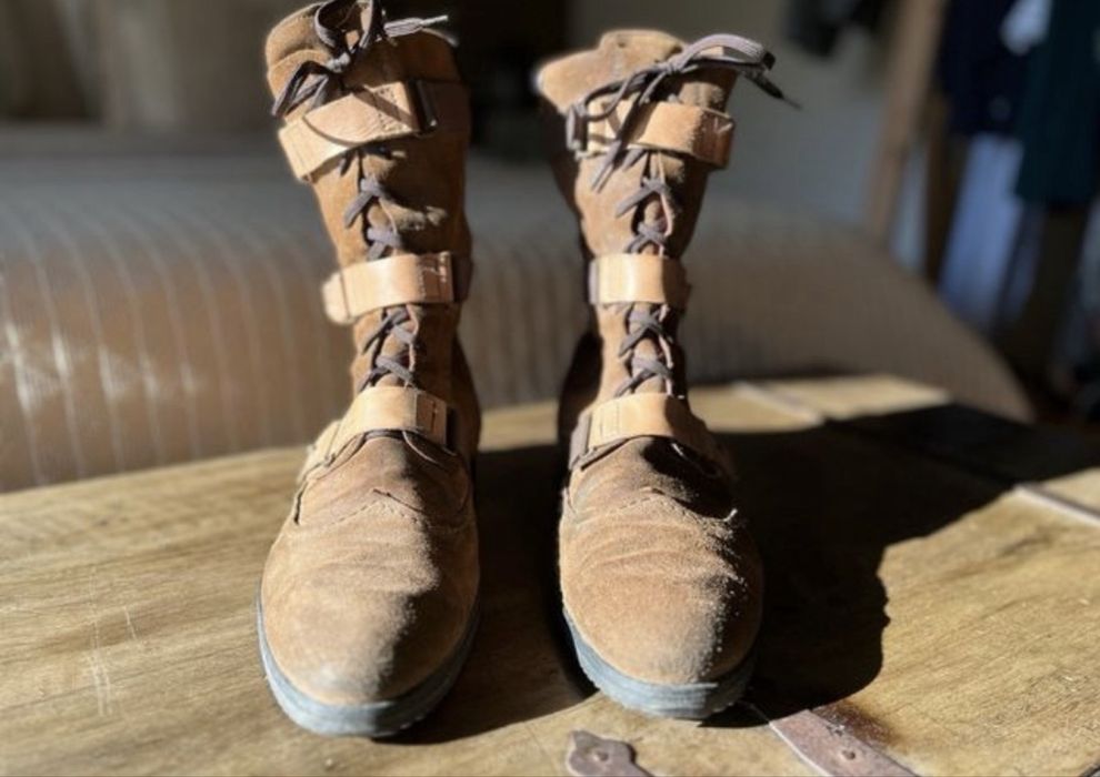 Botas de cano alto de homem