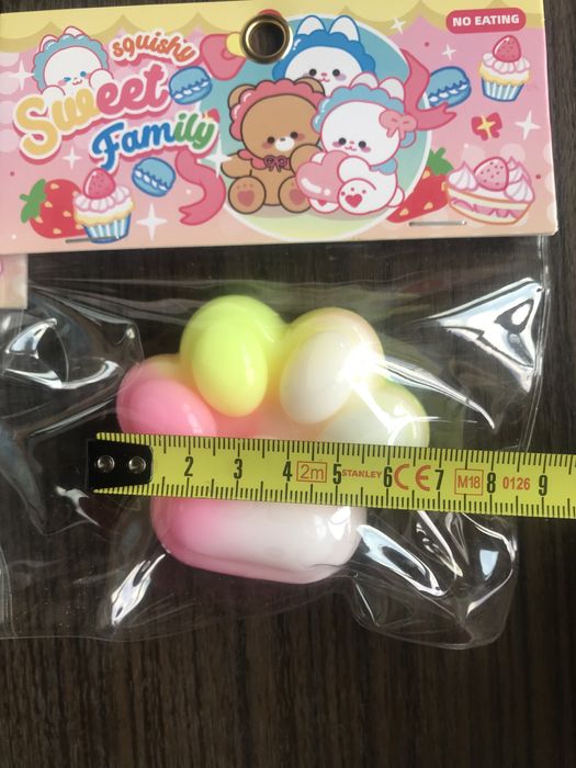 Таба лапка, сквіш, антистрес, попсокет