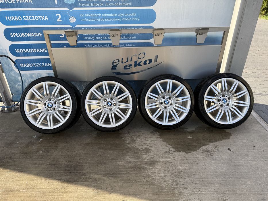 Koła felgi spidery styling 172 m5 19 cali bmw e60 e61 ładne opony