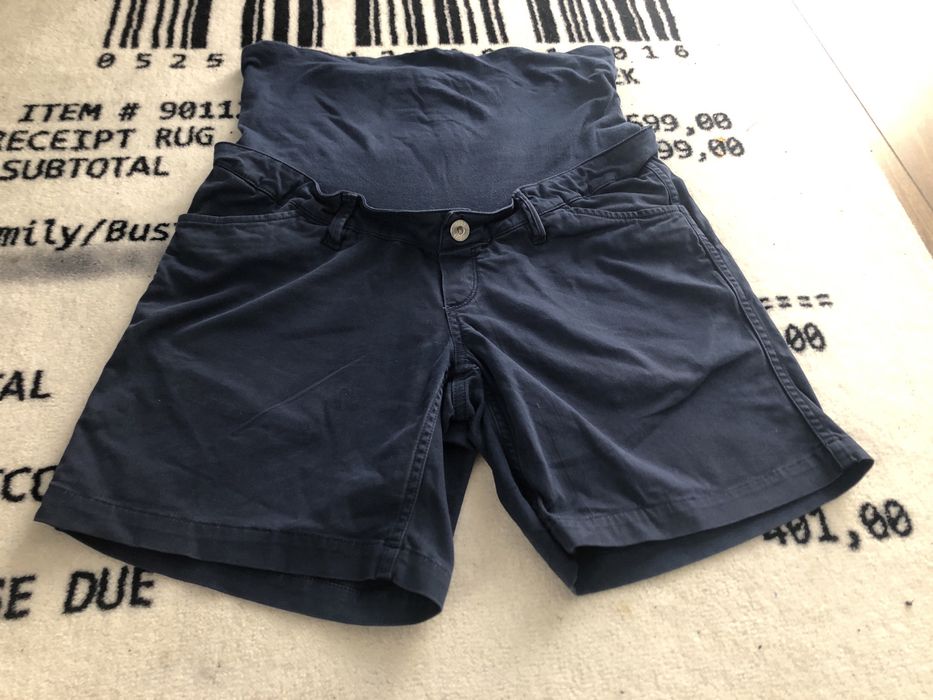 Spodenki szorty ciążowe granat firmy noopie rozmiar S jak nowe