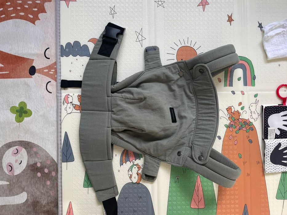 Mochila ergonómica bebé / marsúpio Momcozy GentleTouch – como novo