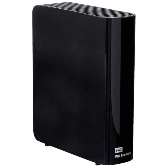 Disco Rígido Externo 8TB WD Elements 3.5" USB 3.0 – Preto