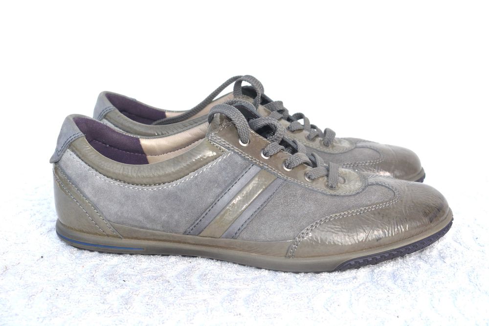 Ecco skórzane szare  rozmiar 41/26 cm