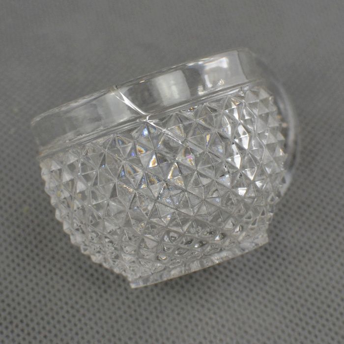 Conjunto de 5 pequenas canecas de Ponche em Cristal