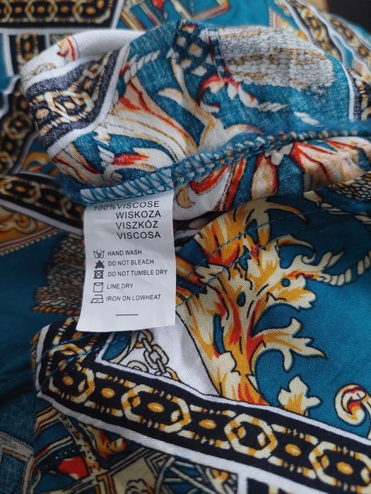 Sukienka maxi, przewiewna wiskoza, 54, plus size