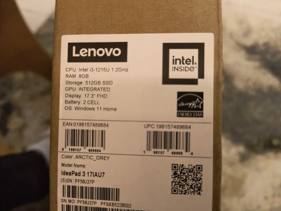 Lenovo IdeaPad 3 17IAU7 – laptop 17,3 cala