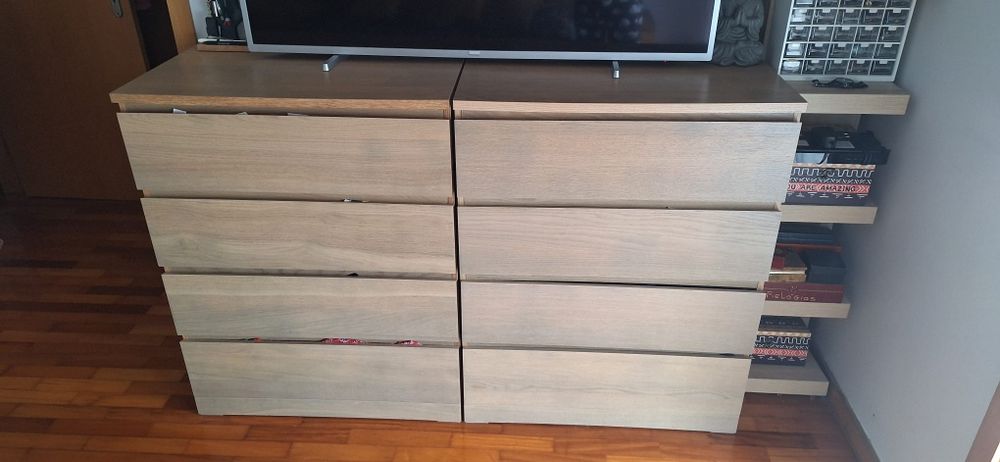 Quarto de casal completo modelo Ikea