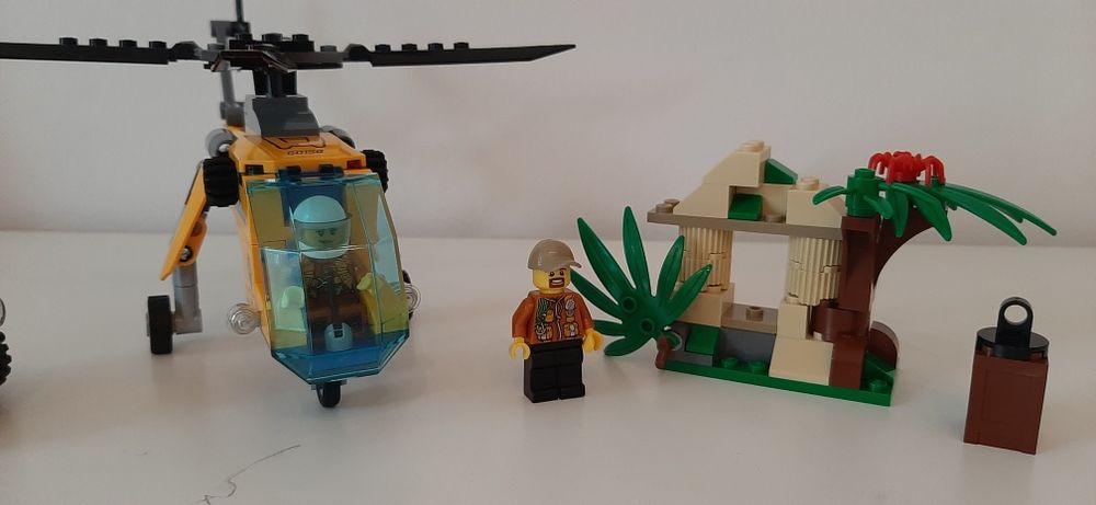 Lego city 60158 helikopter dżungla kompletny