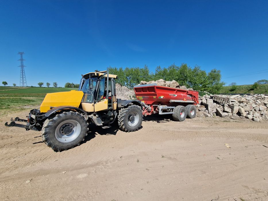 Usługi koparko-ładowarki, minikoparki rozbiórki transport ziemi żwiru.