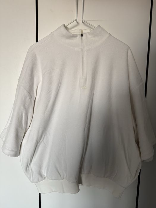adidas Originals One Basketball Velour Half Zip Sweatshirt
