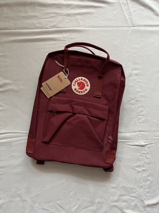 Plecak Backpack Fjallraven Kanken Bordowy Red Czerwony Nowy 16 L