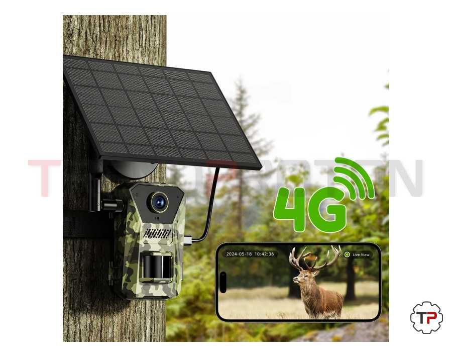 Câmara de Caça 4G c/ Painel Solar