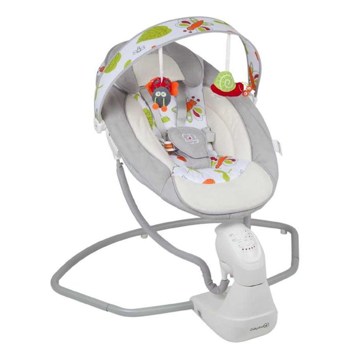 Bujaczek Leżaczek babyGO Cuddly Grey