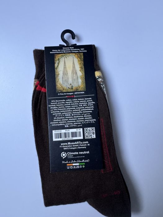 Nowe skarpetki Musearta dzielo sztuki pomysl na prezent