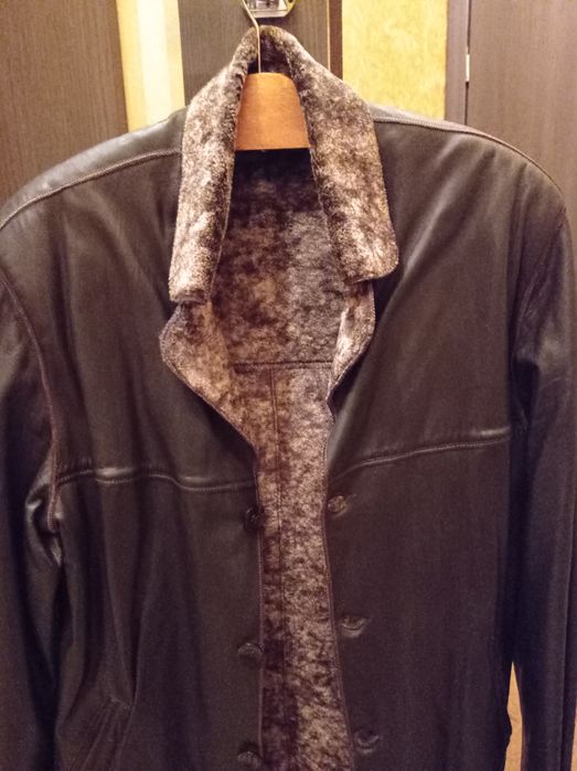 Курточка кожаная