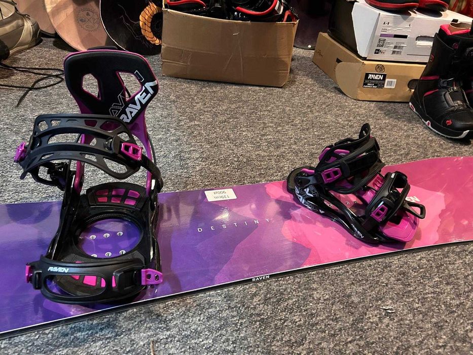 Nowa deska snowboardowa Raven z wiązaniami- tylko 1250 zł/Sklep-Serwis