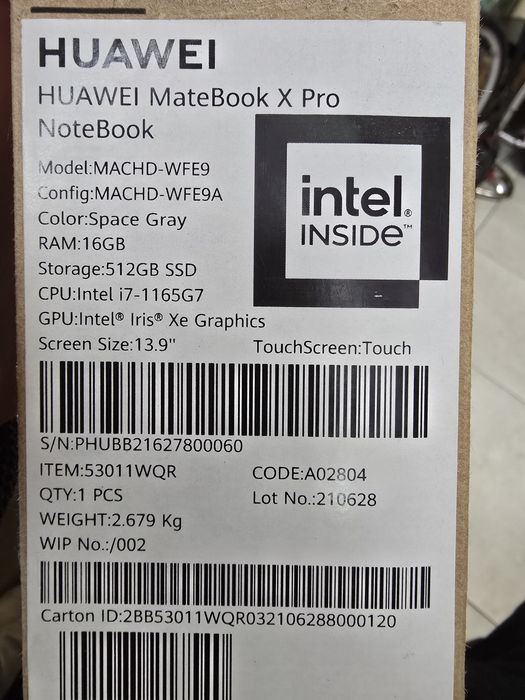 huawei matebook x pro – Laptopy, cena na OLX.pl