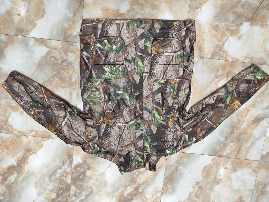 Куртка мисливська камуфляж RealTree на мембрані