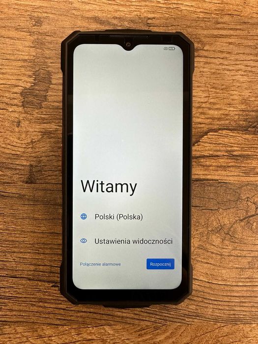 Smartfon Telefon DOOGEE Fire 7 Pro 8/256GB pancerny czarny Android: 15 stan bdb gwarancja