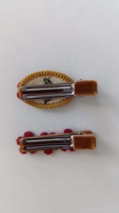 Dziewczęce retro spinki do włosów boho