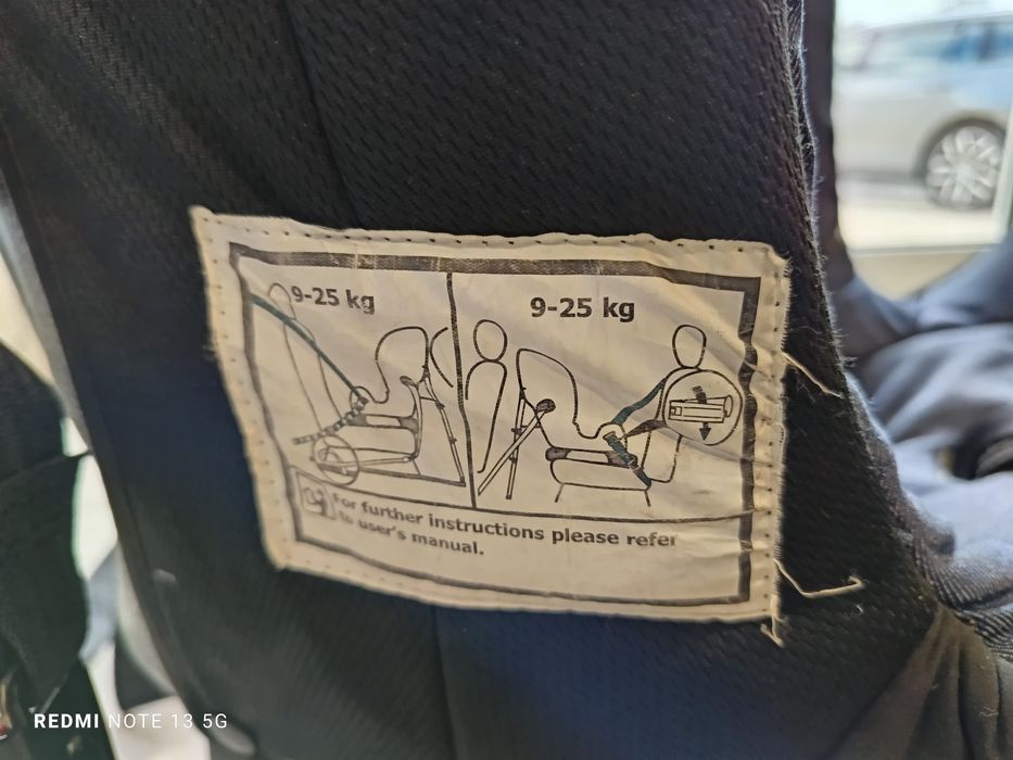 Cadeira para bebé até 25kg