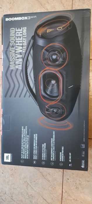 JBL Boombox 3 WiFi Black