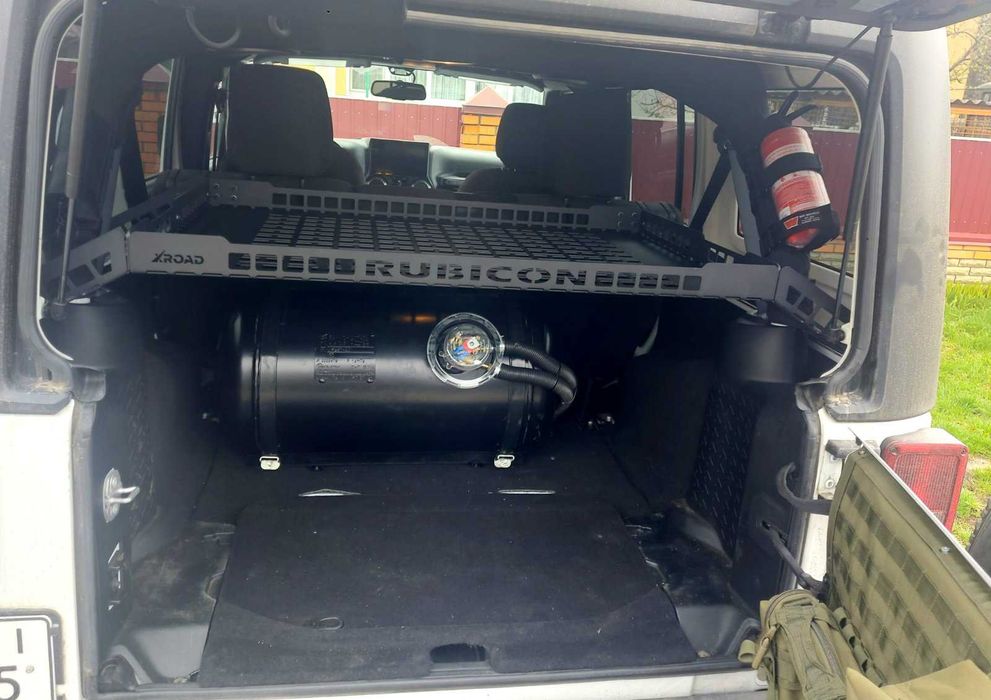 Полка в багажник Jeep Wrangler молле органайзер JL JLU JK TJ