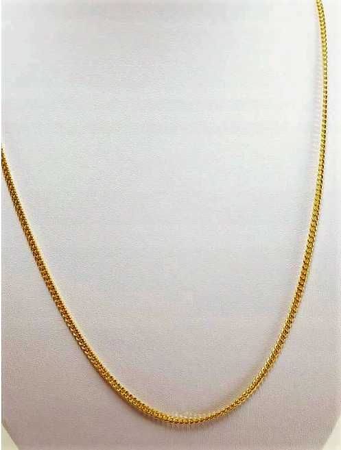 Złoty Łańcuszek Pancerka, Próba 750(18K) 5,10g 50cm
