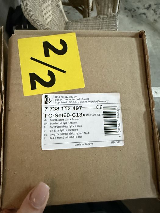 Kit Bosch FC-Set60-C13x Ø60/100