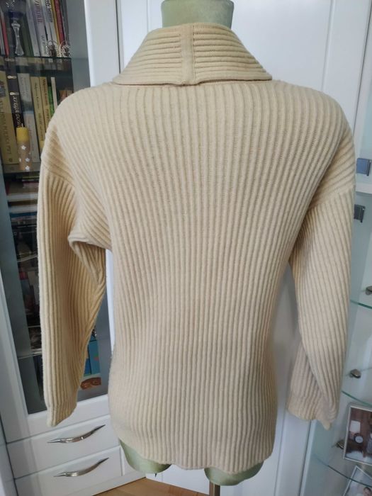 Sweter blezer damski 50% wełna XXL