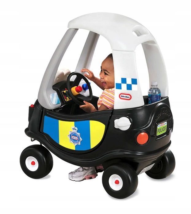 Jeździk Little Tikes Patrol Policji Samochód Radiowóz koła 360 stopni