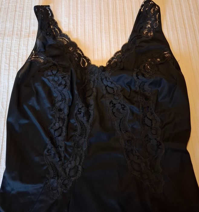 Combinação em Preto com Renda