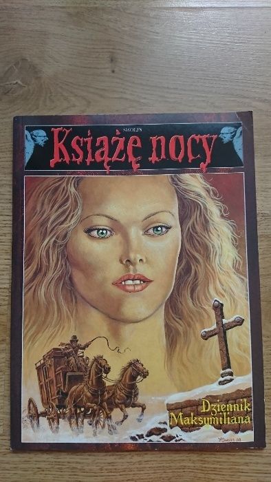 Komiks pt Książę Nocy Dziennik Maksymiliana tom 4