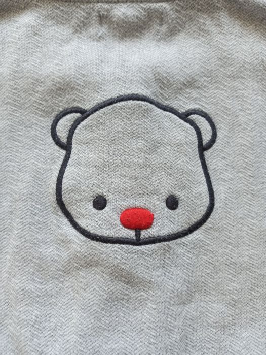 Rozpinana bluza chłopięca typu Teddy r.98