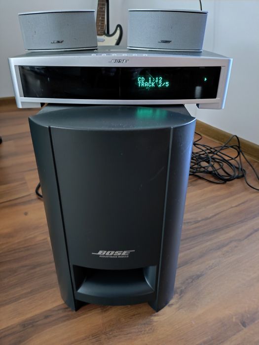 BOSE AV3-2-1 II zestaw dvd cd subwoofer 2 głośniki Pilot Wysyłka