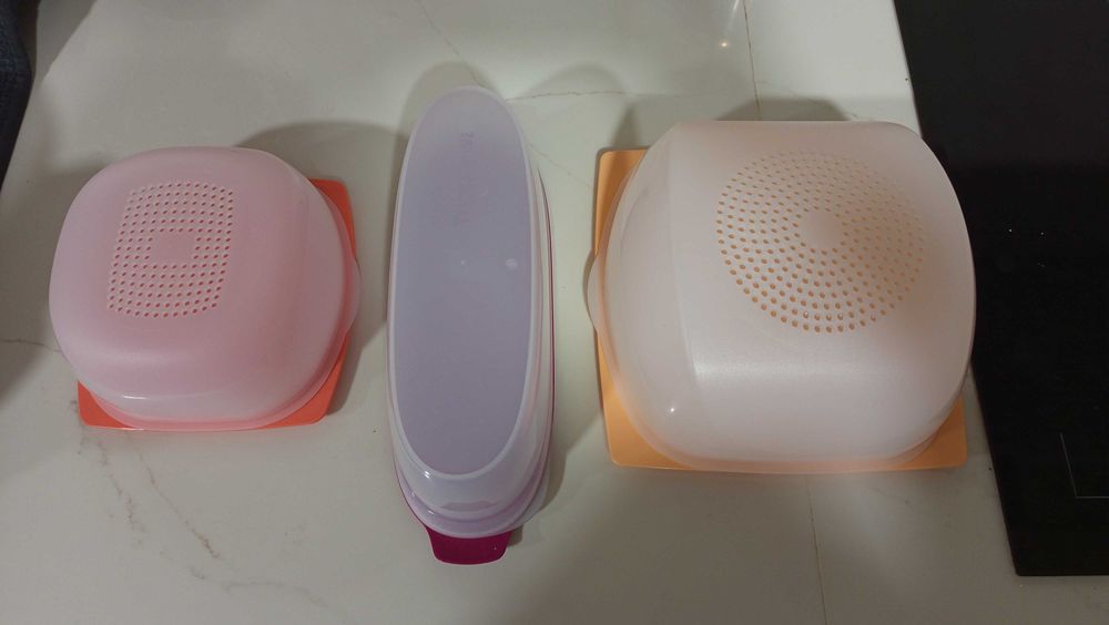 conjunto de caixas para queijos e enchidos Tupperware424237839156531200