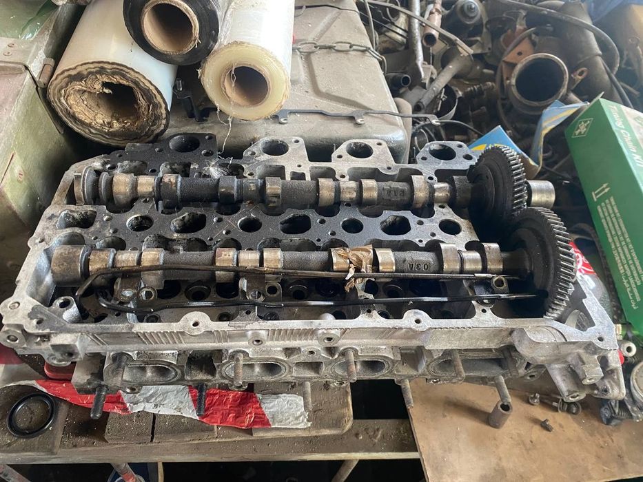 ГБЦ Л200 L200, блок головка коленвал форсунки