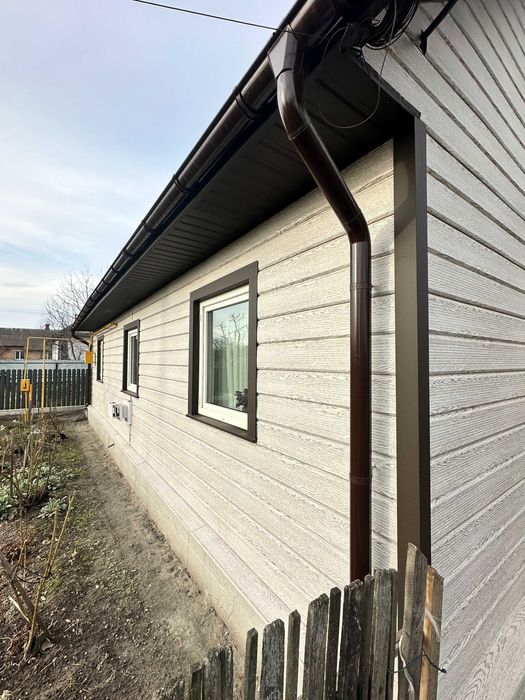 Металочерепиця, металопрофіль,Металевий сайдинг (блок хаус, євробрус)