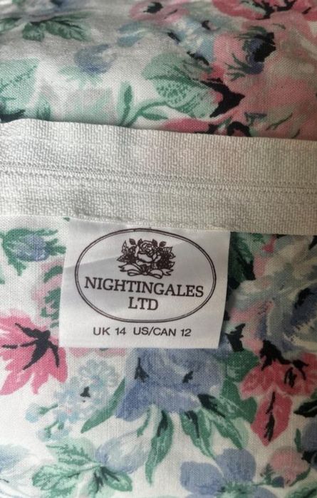 Винтажное платье nightingales england в стиле laura ashley