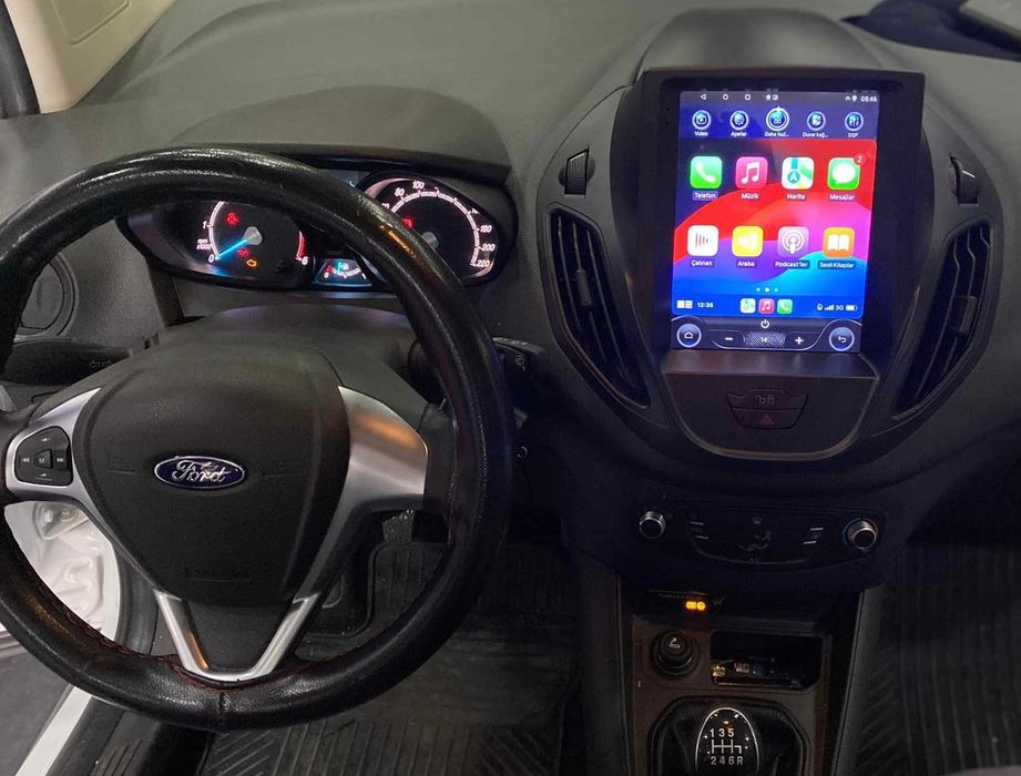 (NOVO) Rádio 2DIN 9.7" Ford TRANSIT / TOURNEO Courier • Tesla Android