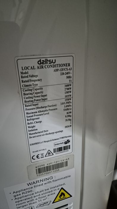 Ar Condicionado Portátil Daitsu