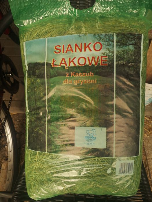 Sianko łąkowe z Kaszub dla gryzoni