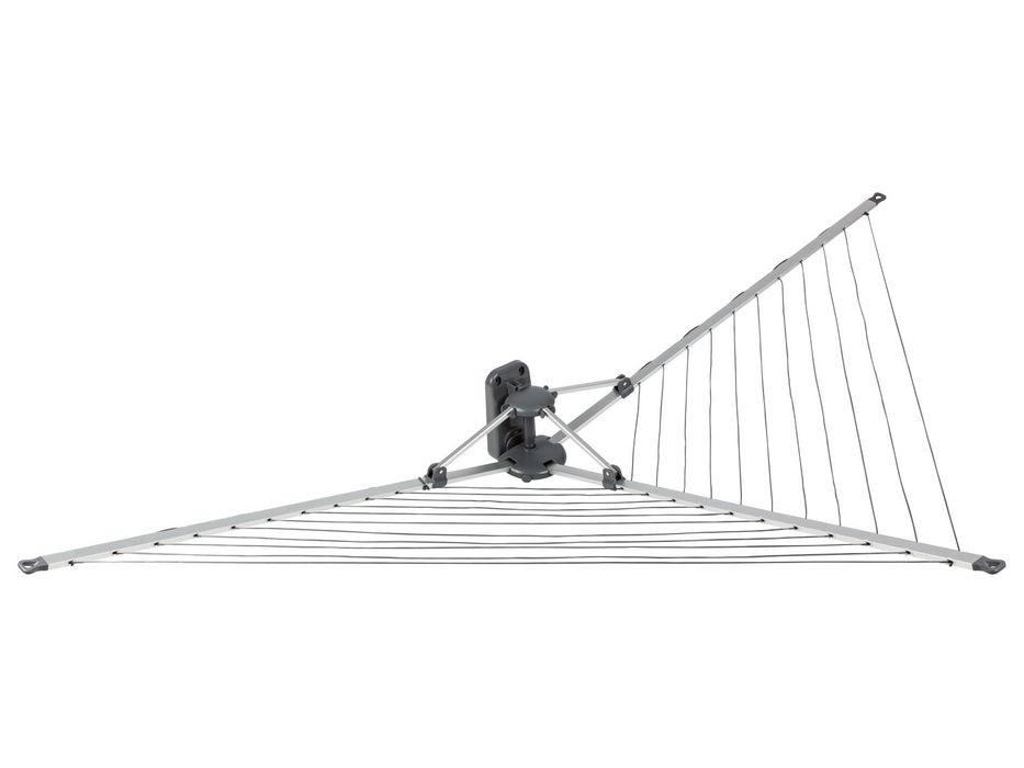 Suszarka ogrodowa  na pranie do zamontowania przy ścianie